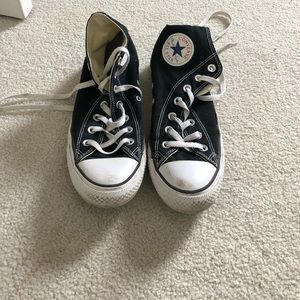 Black High Top Converse